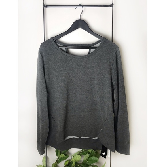 Women’s Adidas Sweater NWT Gray XL - Picture 1 of 11
